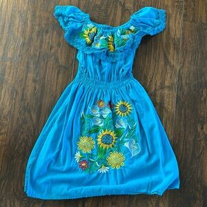 Mexican Embroidered Dress